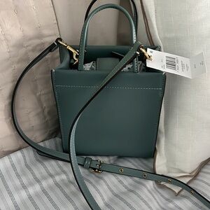 Coach sage green cashin tote